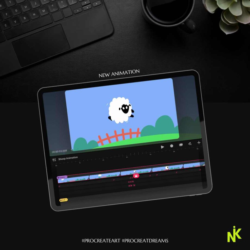 Sheep Animation Mockup