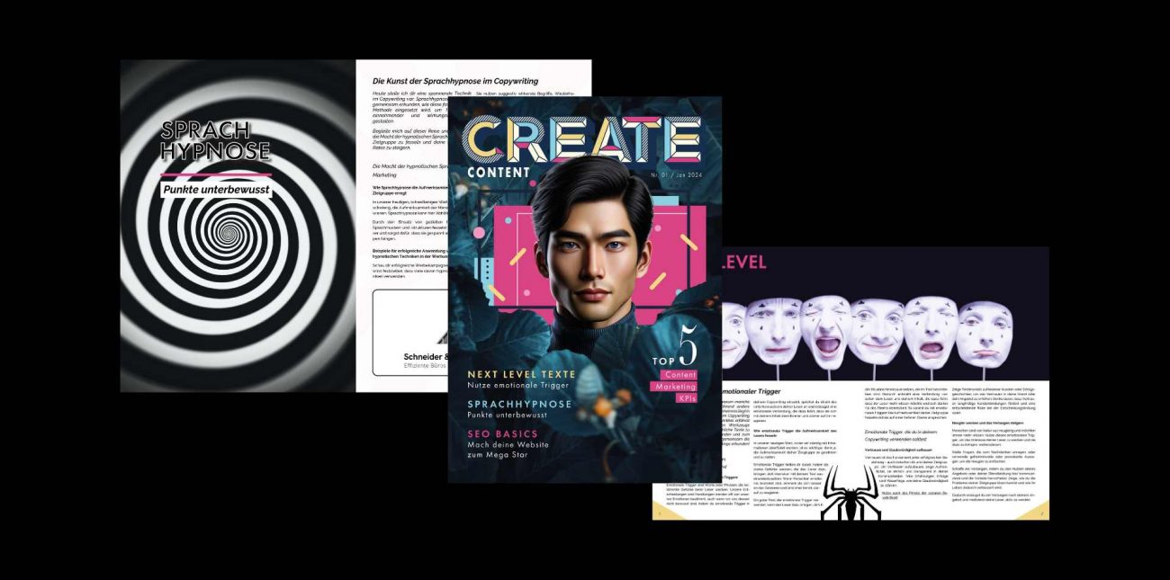 Online Magazin Projekt von Nina Kahlenberg - Design, Text und Konzept